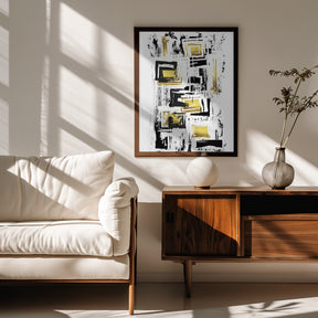 ABSTRACT ART Squaremania Poster