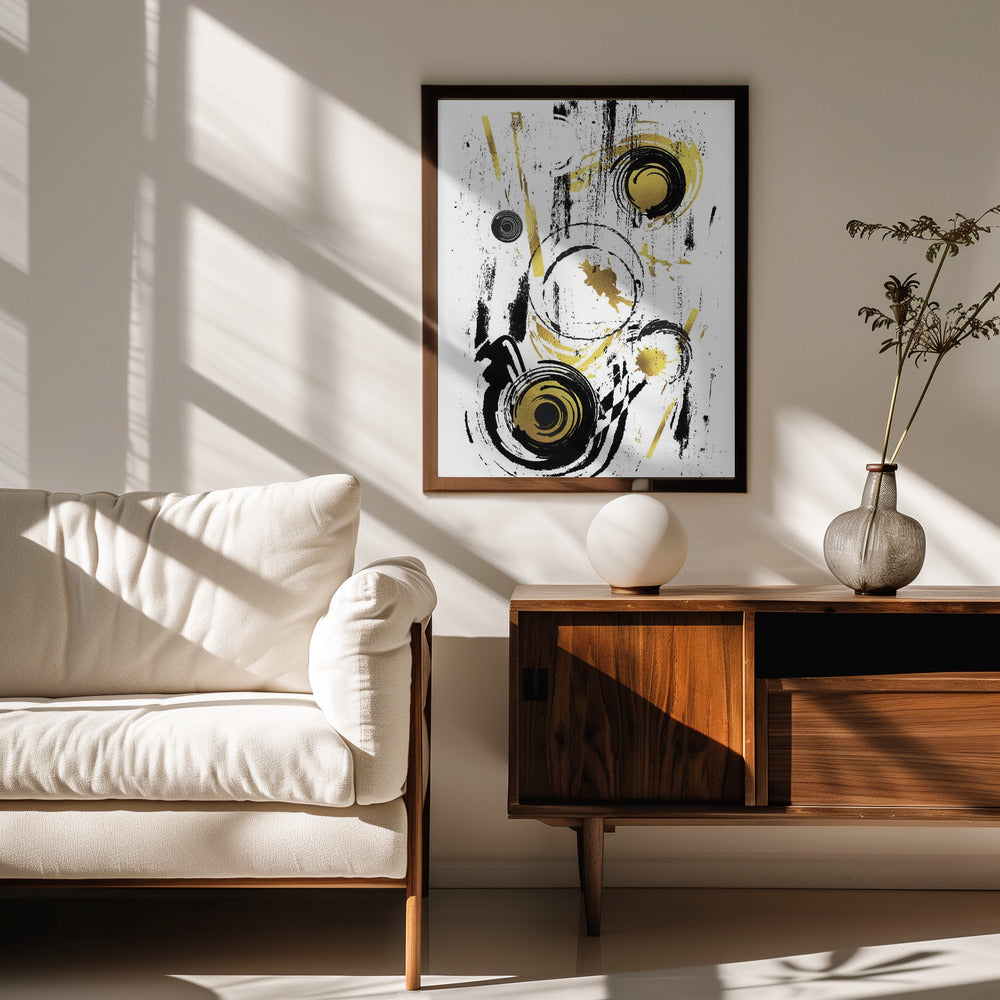 ABSTRACT ART Dynamic Game Poster