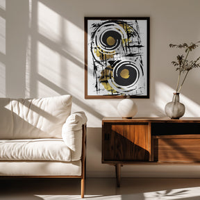 ABSTRACT ART Hypnotizing Poster