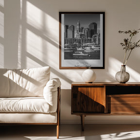 In focus: BOSTON Skyline North End &amp; Waterfront Poster