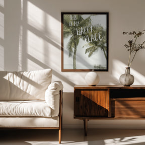 This is my happy place | Oceanview Poster