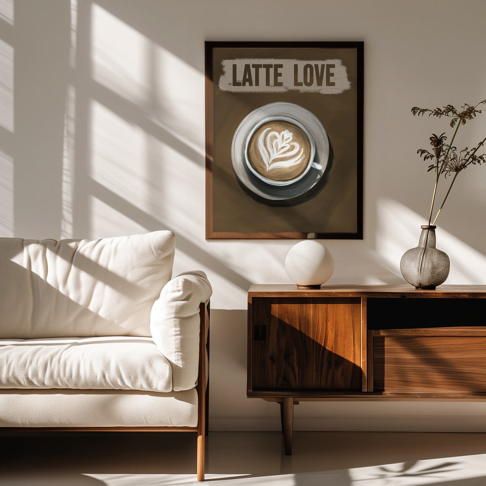 Latte Love Poster