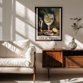 Gin &amp; Tonic Poster