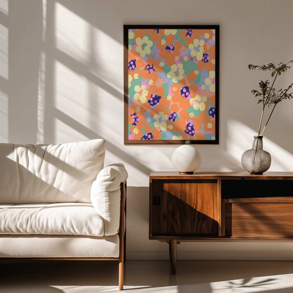 Flowerpattern Poster