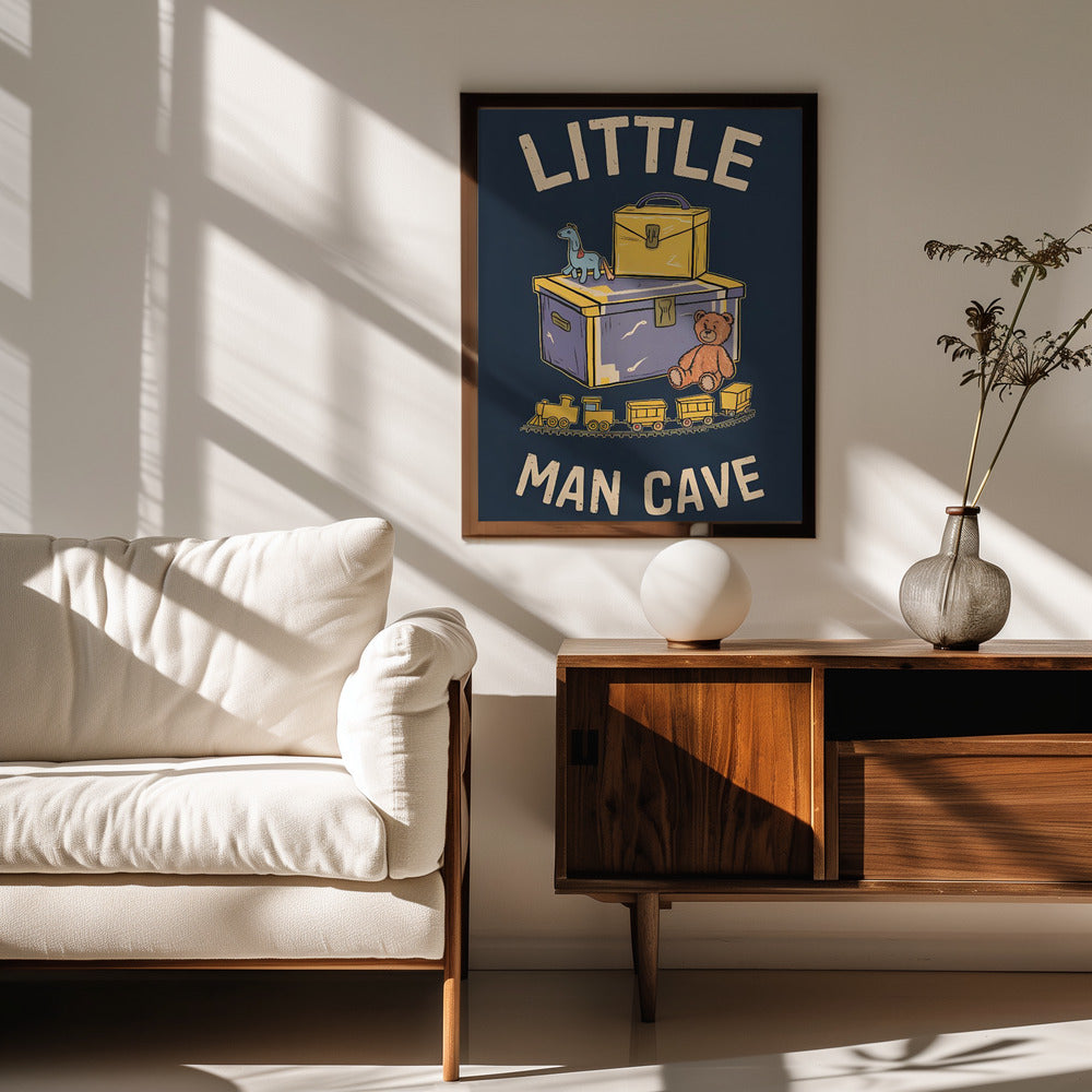 Little Man Cave Poster