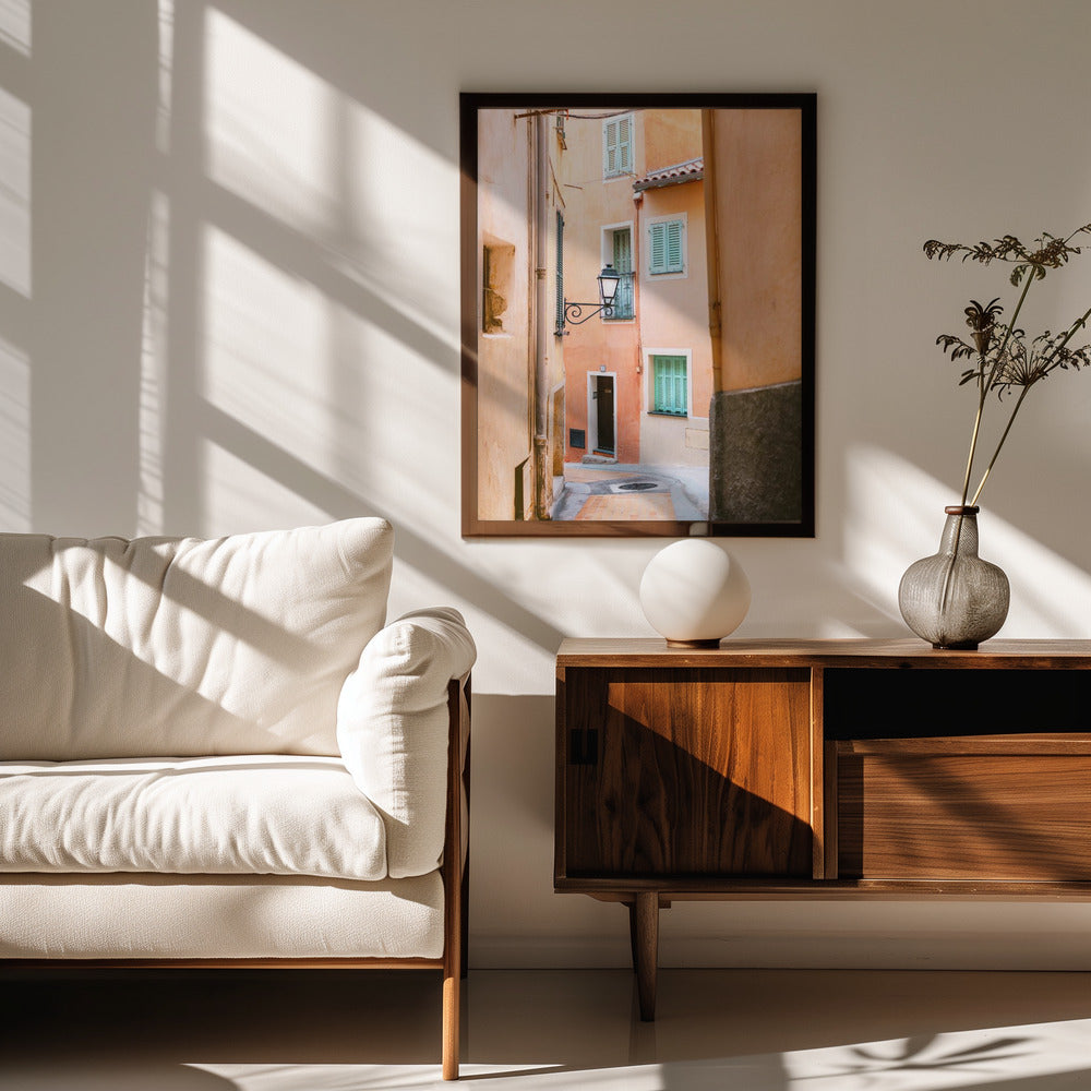 Coral Cote d Azur | Menton | South of France Poster