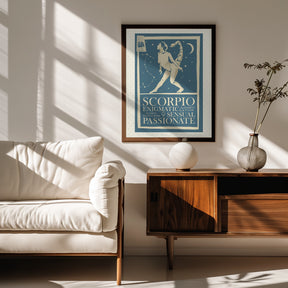 Scorpio Print Poster