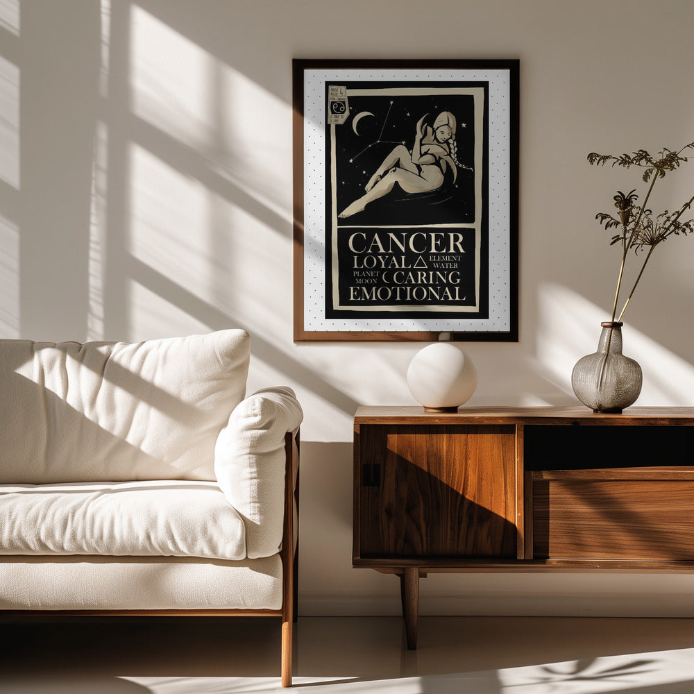 Cancer Zodiac Poster Poster