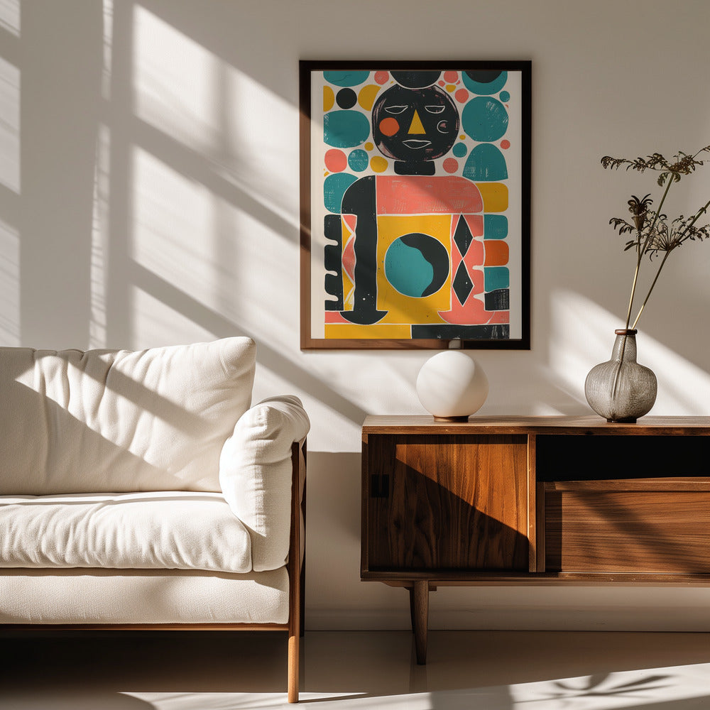 Geometric Harmony Poster