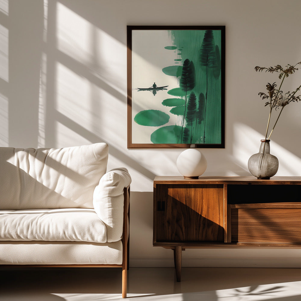 Serenity On the River Poster