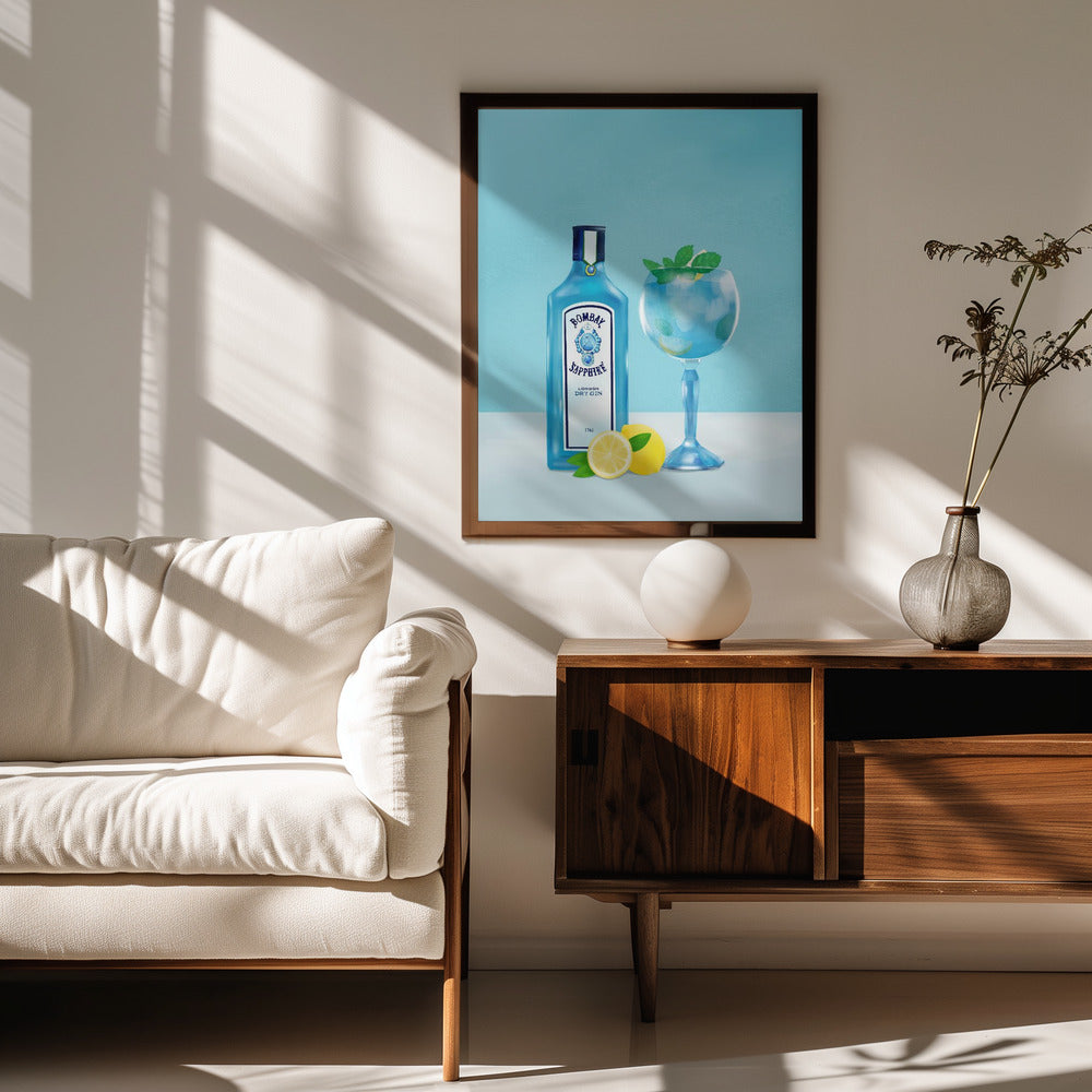 Gin Cocktail Poster