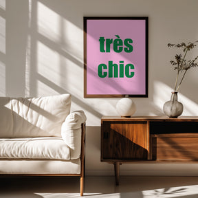 Treschicpinkgreen Ratioiso Poster