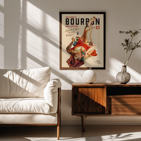 Babes of Bourbon Vol 13 Rum Drinking Pinup Girl Art Poster