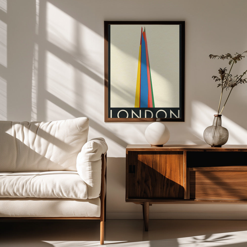 London the Shard Poster