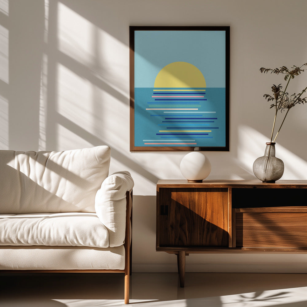 Sunrise In Ahrenshoop Poster