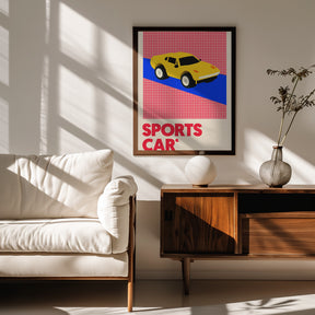 Sports Car Poster