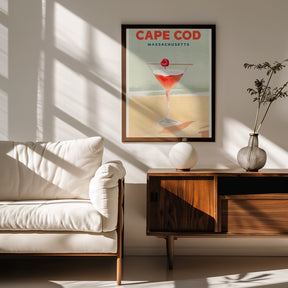 Cape Cod Cocktail Tall Poster Poster