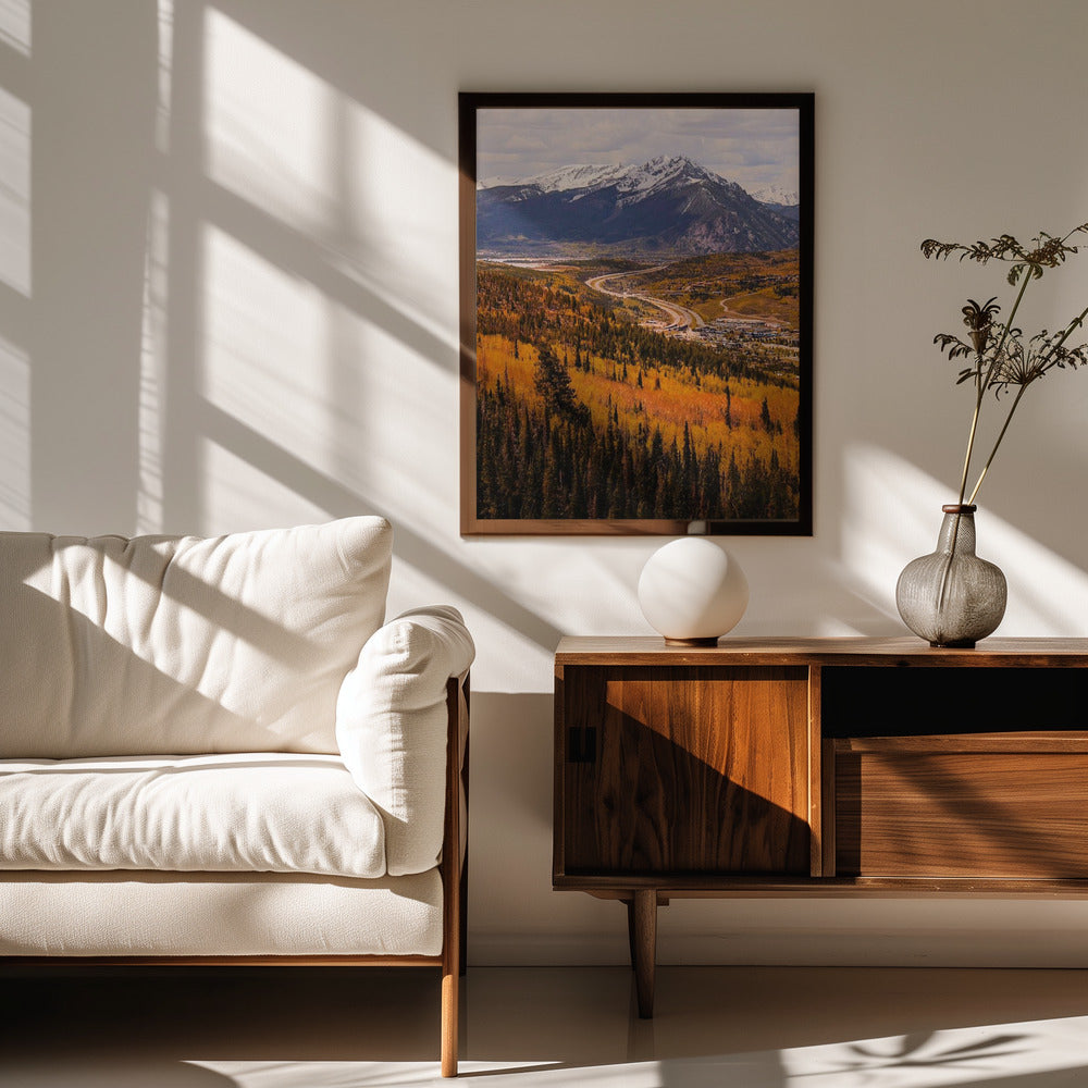 Fall in Silverthorne Poster