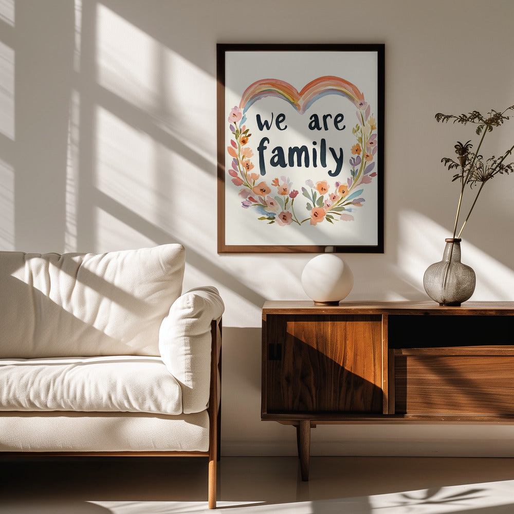 Wearefamily(floralno2) Poster