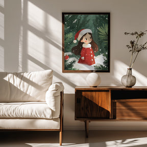 Christmas Girl Poster