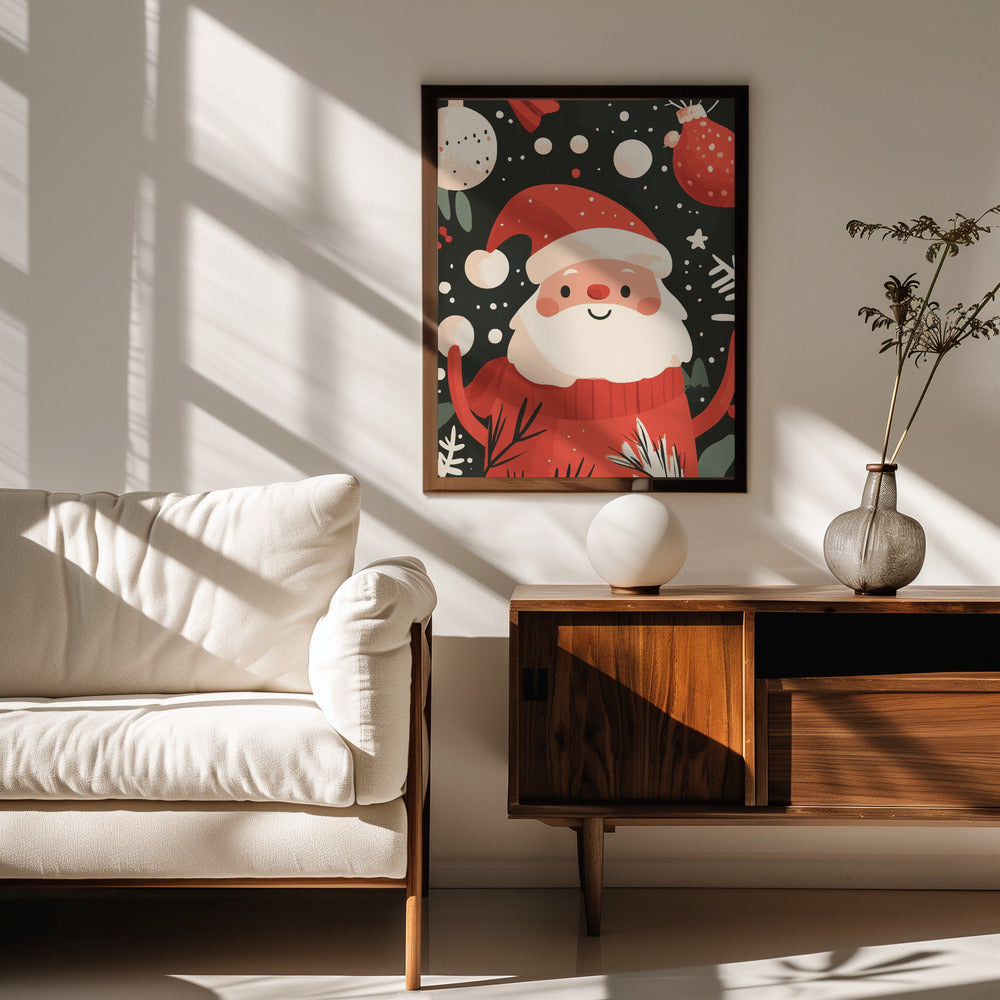 Happy Santa Poster