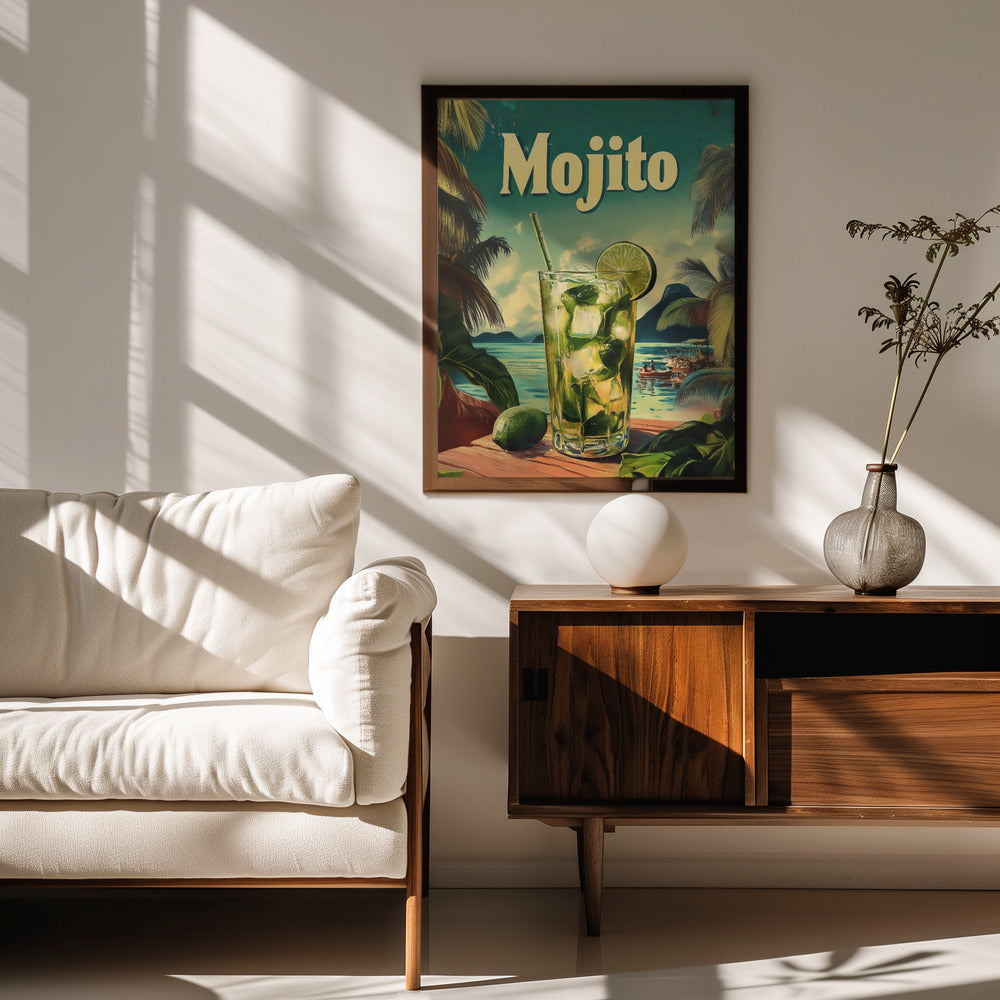 Mojito Vintage Poster