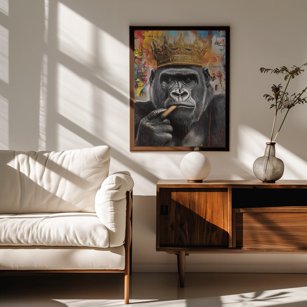 The Gorilla King Poster