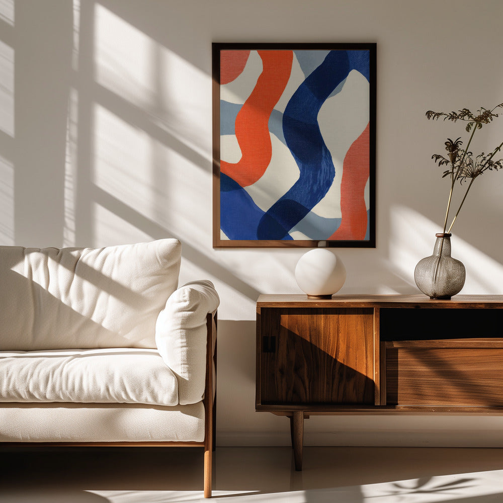 Bold Line Art Poster