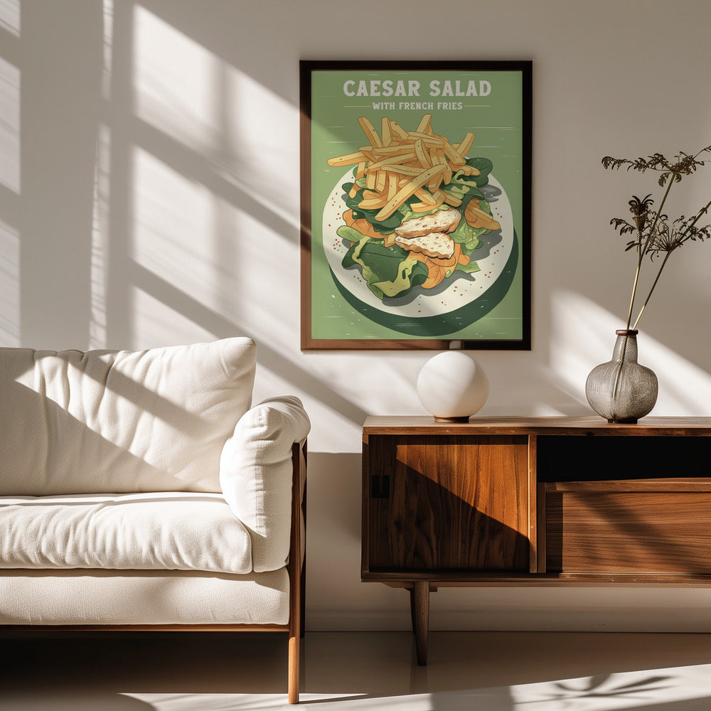 Caesar Salad Poster