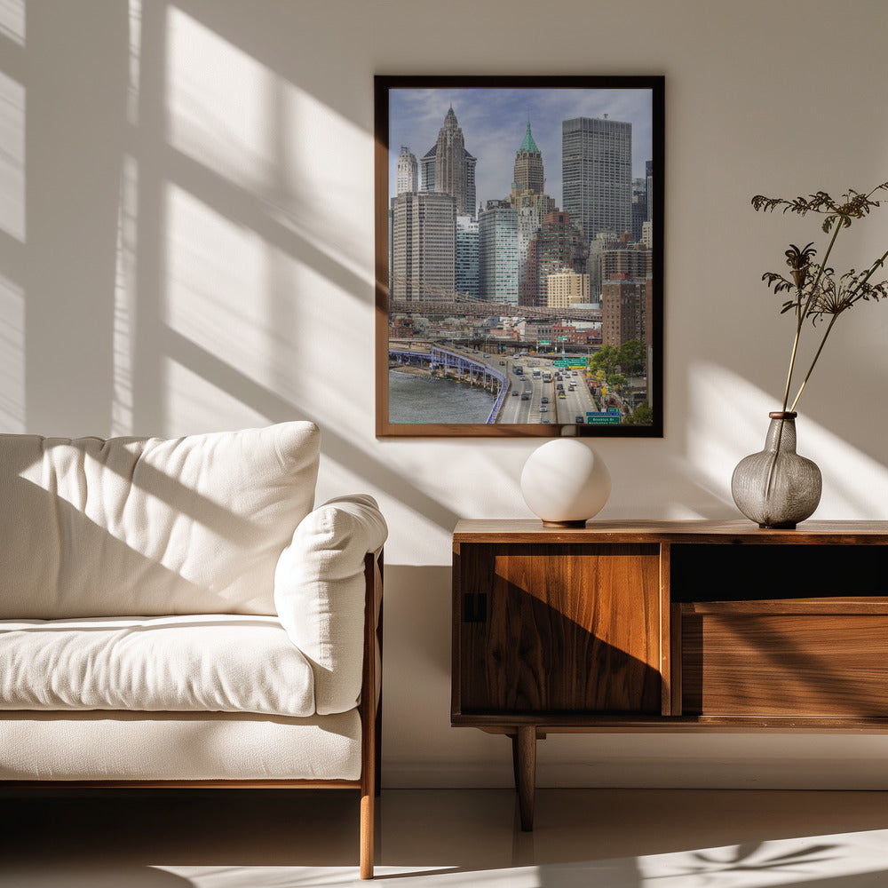 NYC Financial District Poster