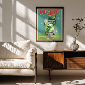 Mojito Cocktail Poster