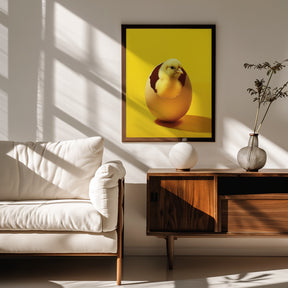 Yellow Chicken Poster