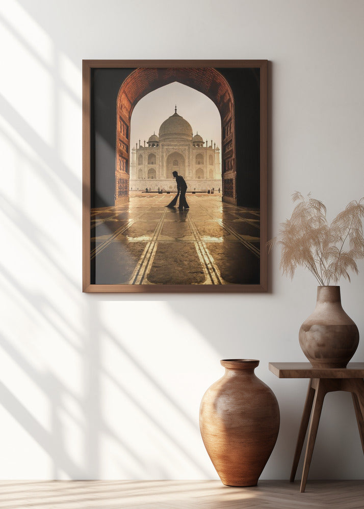 taj mahal cleaner Poster