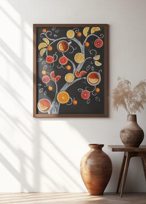 Teatime tree Poster