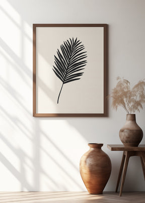 Black Palm Poster