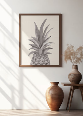 Ink Pineapple Poster