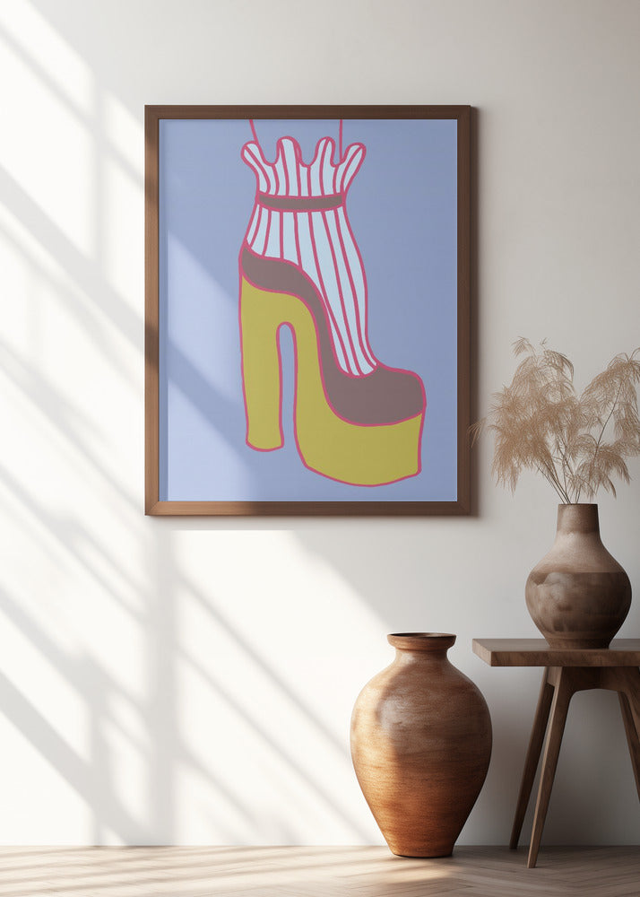 Yellow Heel 01 Poster