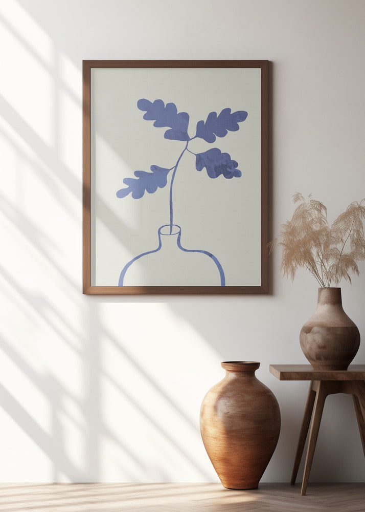 Blue Oak Plant Poster