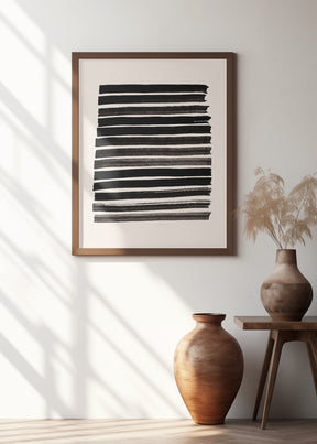 Stripes_Beige Poster