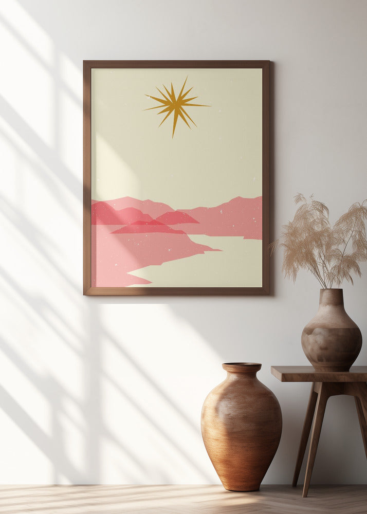 Sunny landscape Poster