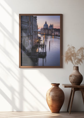 Venice, sunrise from the Academia bridge Poster