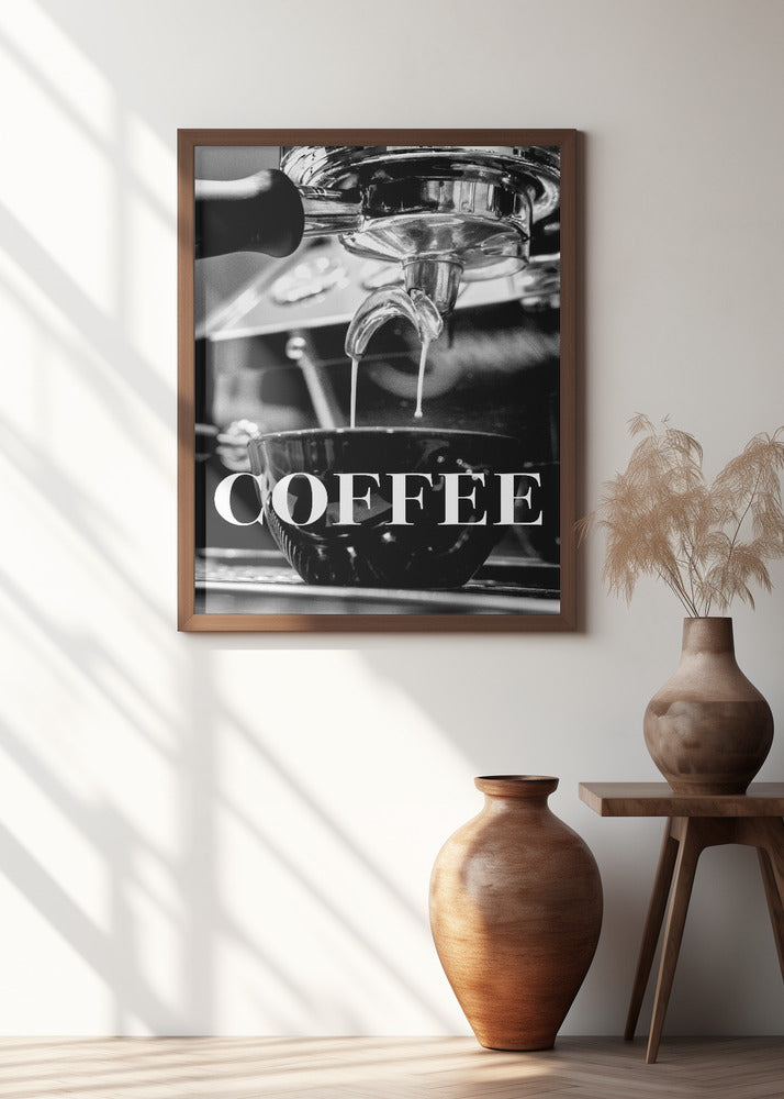 Coffee Text Poster