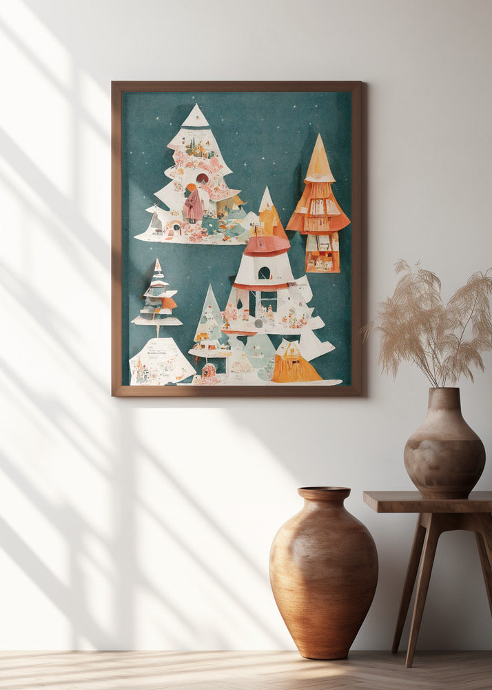 A Paper Village Poster