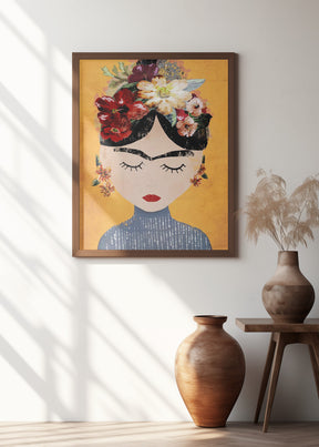 Frida (Yellow Version) Poster