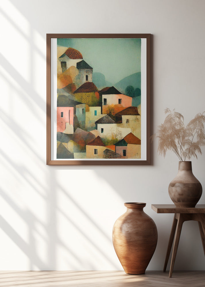 Italian Village Poster