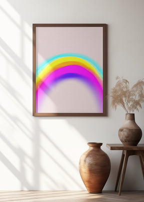 Space (Rainbow) No 5 Poster