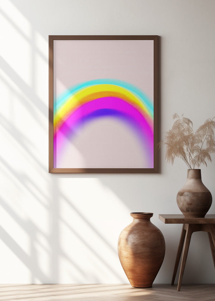 Space (Rainbow) No 5 Poster