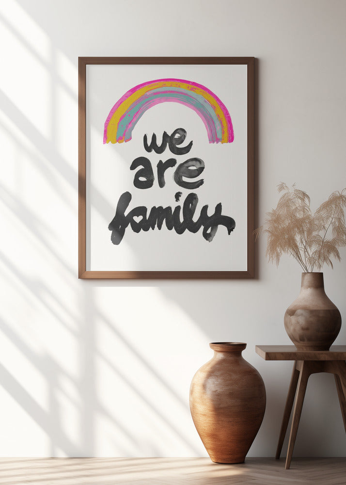 We Are Family Poster