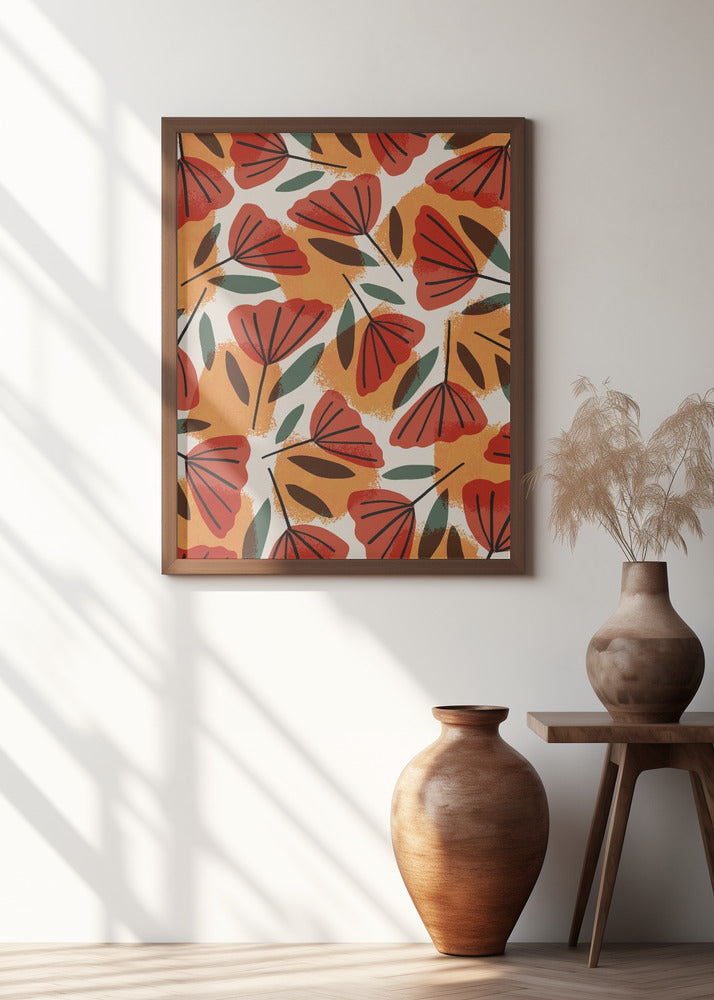 Tulip Pattern Poster