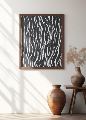 Zebra Pattern Poster